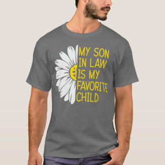 T-shirt Mon Fils En Droit Est Mon Enfant Préféré 3