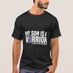 T-shirt Mon Fils Est Un Guerrier Crohn Sensibilisation À L