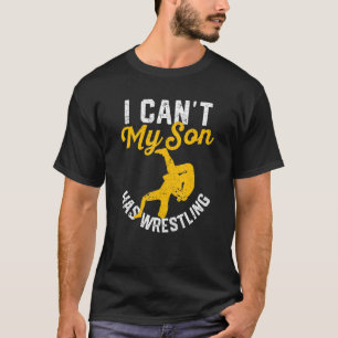 T-shirt Mon fils ne peut pas combattre maman papa famille