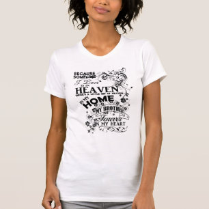T-shirt Mon Frère, En Mémoire Amoureuse, Souvenir