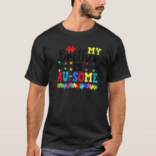T-shirt Mon frère est génial Autism Awareness Fratrie Auti