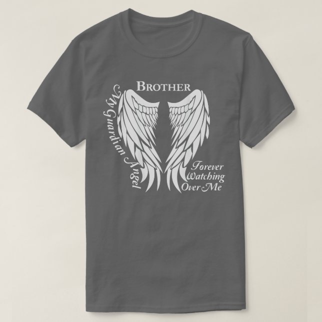 T-shirt Mon Frère Est Mon Cadeau Guardian Angel Memorial (Design devant)