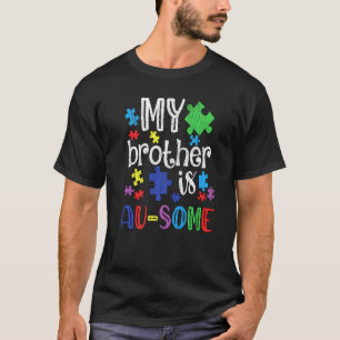 T-shirt Mon Frère Est Une Fantastique Soeur Autiste Enfant