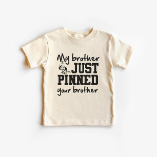 T-shirt Mon Frère Vient D'Épingler Votre Chemise Frère Enf