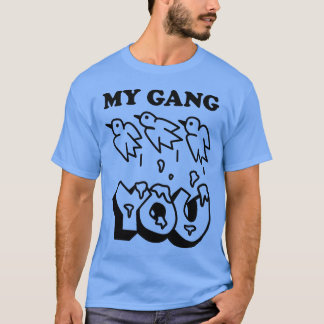 T-shirt MON GANGUE vs VOUS rétro