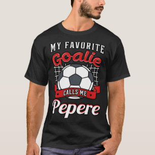 T-shirt Mon gardien préféré m'appelle joueur de football P