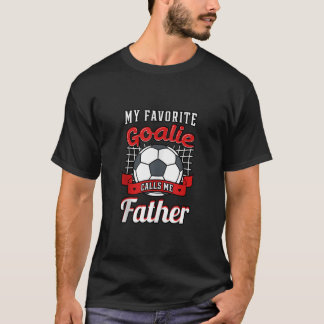 T-shirt Mon gardien préféré m'appelle père joueur de socce