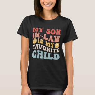 T-shirt Mon gendre est mon enfant préféré Famille drôle