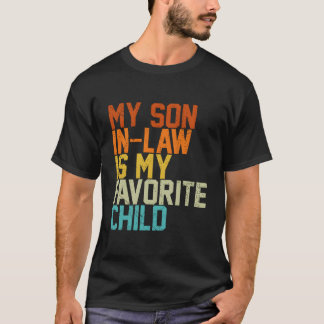 T-shirt Mon gendre est mon enfant préféré Familles Mères