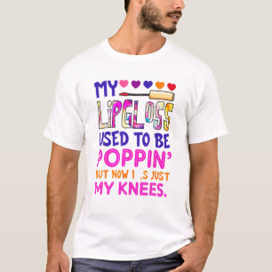 T-shirt Mon Gloss Lip Était L'Hippie De Poppin