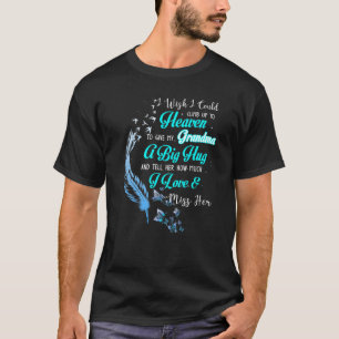 T-shirt Mon grand-mère Gardien Angel Grand-mère Souvenir p