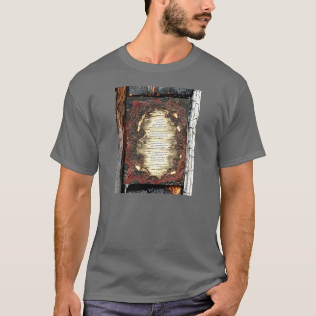 T-shirt Mon grand péché (Devant)