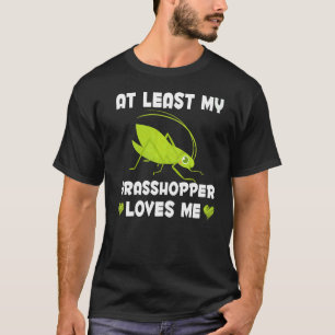 T-shirt Mon Grasshopper m'aime Collecteur d'insectes