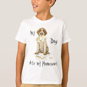 T-shirt Mon griffon a mangé mon travail