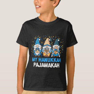 T-shirt Mon Hanoukka Pajamakah Gnomes Channukah Jewish Gno
