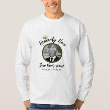 Mon Héros céleste Long Sleeve Memorial Tee White