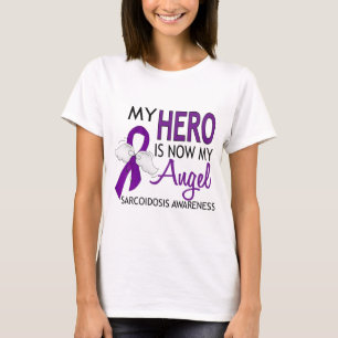 T-shirt Mon héros est ma sarcoïdose d'ange
