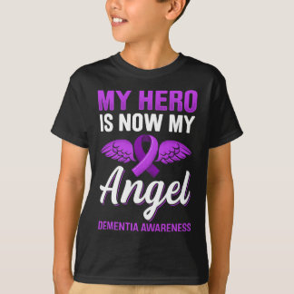 T-shirt Mon Héros est maintenant mon ange Démence Sensibil