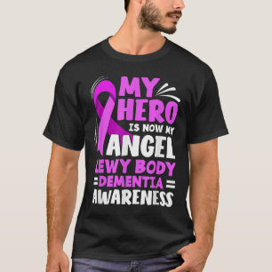 T-shirt Mon Héros Est Maintenant Mon Ange Lewy Body Dement