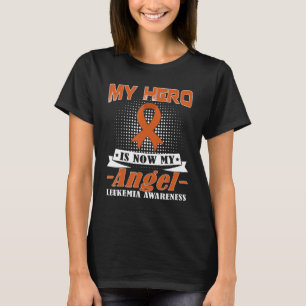 T-shirt Mon Héros Est Maintenant Mon Ange Mois De Sensibil