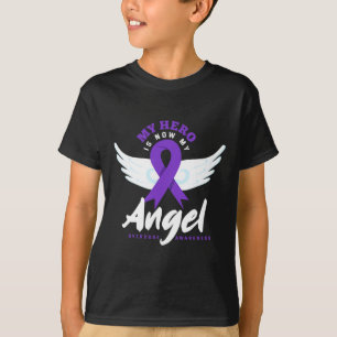 T-shirt Mon Héros Est Maintenant Mon Angel Fin Overdose Ov