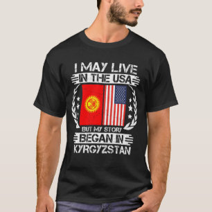 T-shirt Mon histoire a commencé au Kirghizistan
