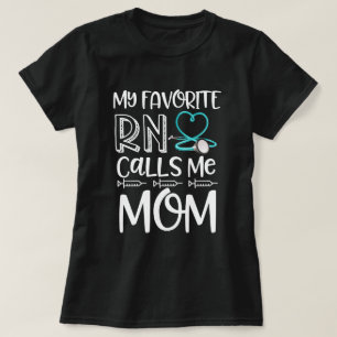 T-shirt Mon infirmier autorisé préféré m'appelle des m