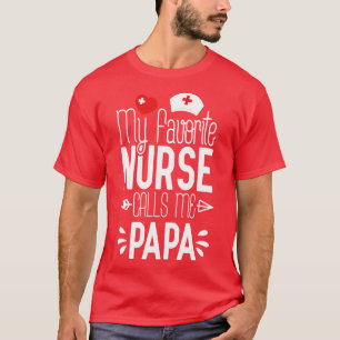 T-shirt Mon Infirmière Préférée M'Appelle Un Cadeau D'Anni