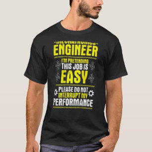 T-shirt Mon ingénieur en mécanique de performance