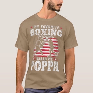 T-shirt Mon Joueur De Boing Préféré M'Appelle Pères Poppa