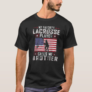 T-shirt Mon Joueur De Crosse Préféré M'Appelle Frère Fathe
