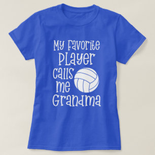 T-shirt Mon joueur de volleyball préféré m'appelle