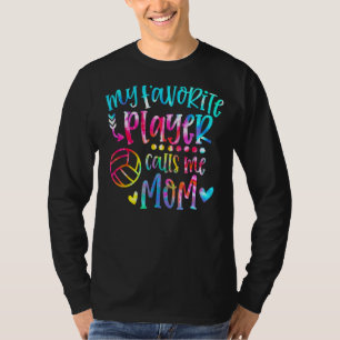 T-shirt Mon Joueur Favori M'Appelle Maman Jeu De Basket-Ba