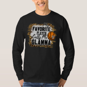 T-shirt Mon Joueur favori m'appelle Moth de basket-ball Gl