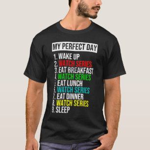 T-shirt Mon Jour Idéal Boucher Watcher Drôle Cool Cadeau