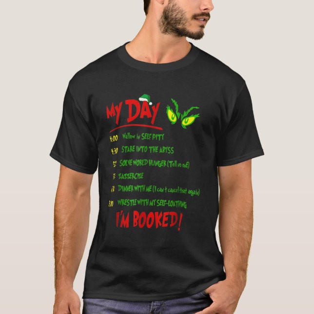 T-shirt Mon Jour Je Suis Réservé (Devant)