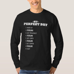 T-shirt Mon Jour Parfait Jardin Week-end Jour de Repos Gar