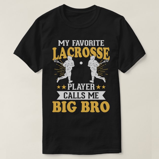T-shirt Mon Lecteur De Crosse Préféré M'Appelle Big Bro (Design devant)