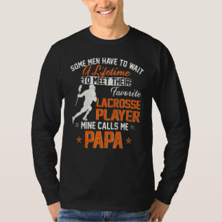 T-shirt Mon Lecteur De Crosse Préféré M'Appelle Papa Lacro