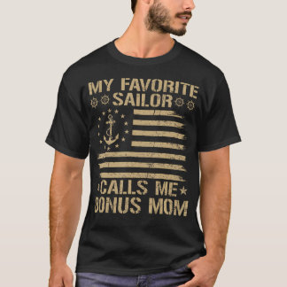 T-shirt Mon marin préféré m'appelle Maman Bonus Famille as