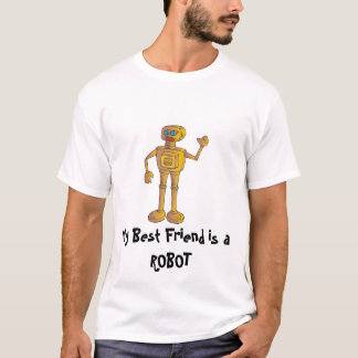 T-shirt Mon meilleur ami est un ROBOT