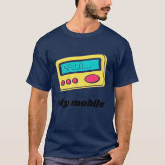 T-shirt Mon mobile Style 90s