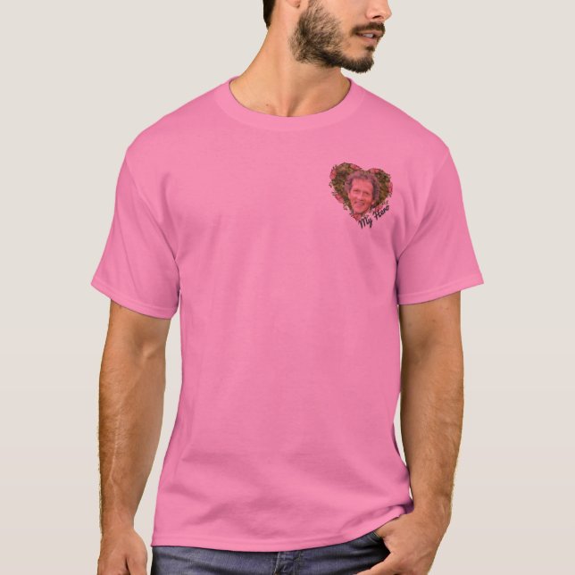 T-shirt Mon monsieur de jardinage Monte Don de héros (Devant)
