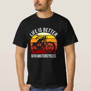 T-shirt Mon Moto Ride Funny Bike Rider Graphisme