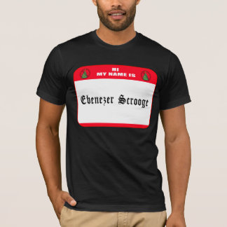 T-shirt Mon nom est grippe-sou d'Ebenezer