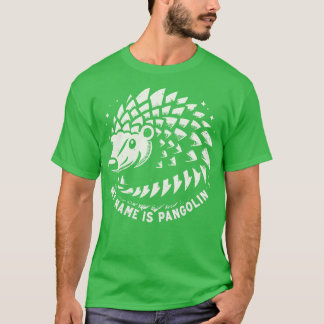 T-shirt Mon Nom Est Pangolin