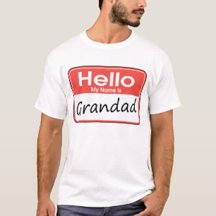 T-shirt Mon nom est papy