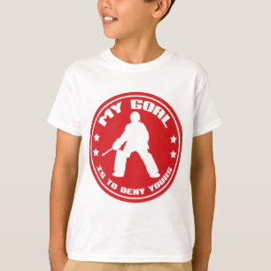 T-shirt Mon objectif, le gardien de but de hockey sur gazo