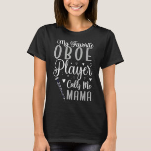 T-shirt Mon Oboe favori me dit Maman mignonne