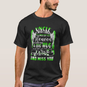 T-shirt Mon Oncle Que Je Souhaite Pourrait Monter Jusqu'Au